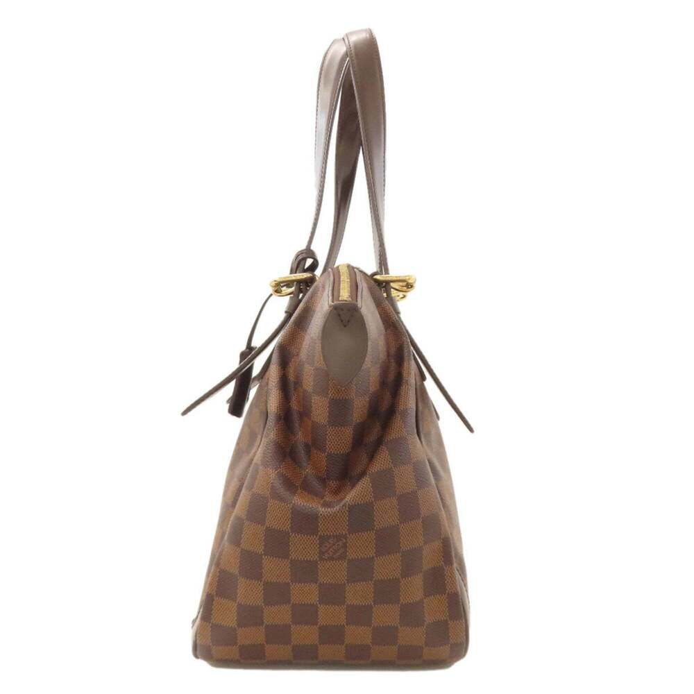 LOUIS VUITTON Authentic Brown Damier Canvas Tote Bag - Picture 3 of 16